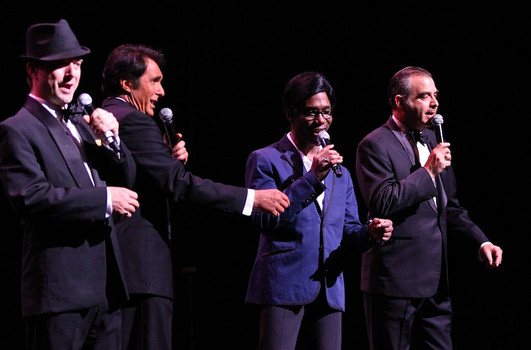 Frank, Dean, Sammy and Joey are the Rat Pack in Sandy Hackett's Rat Pack Show